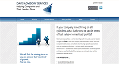 Desktop Screenshot of davisadvisoryservices.com